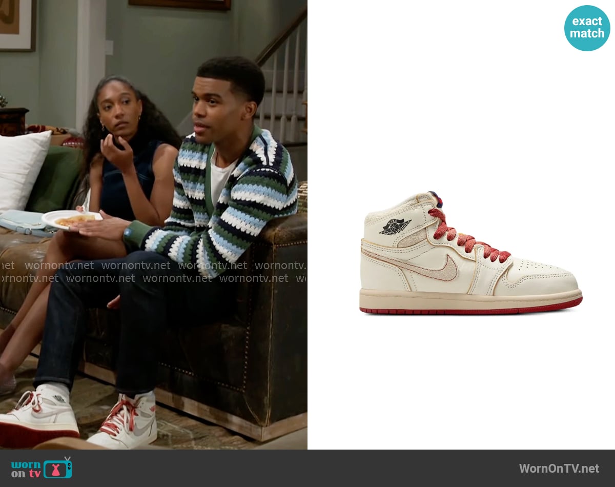 Tyrell's Jordan shoes Tyrell's Jordan shoes