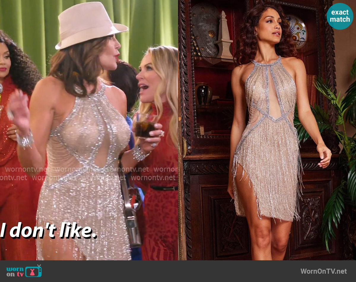 Luann's Jovani dress