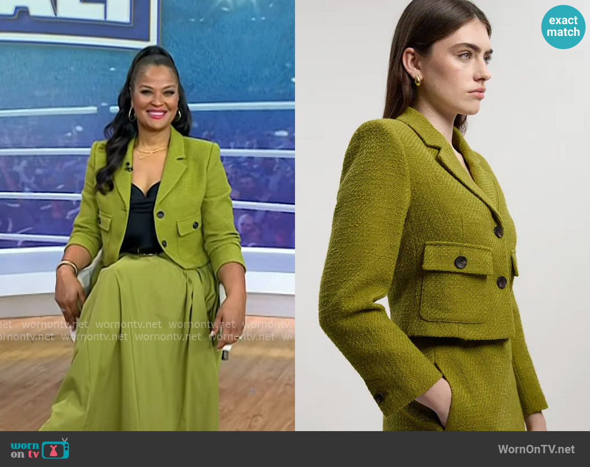 Laila Ali's Karen Millen jacket Laila Ali's Karen Millen jacket