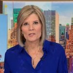 Kate's blue floral button down shirt on NBC News Daily Kate's blue floral button down shirt on NBC News Daily