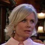 Kayla’s pink stripe collared sweater on Days of our Lives Kayla’s pink stripe collared sweater on Days of our Lives
