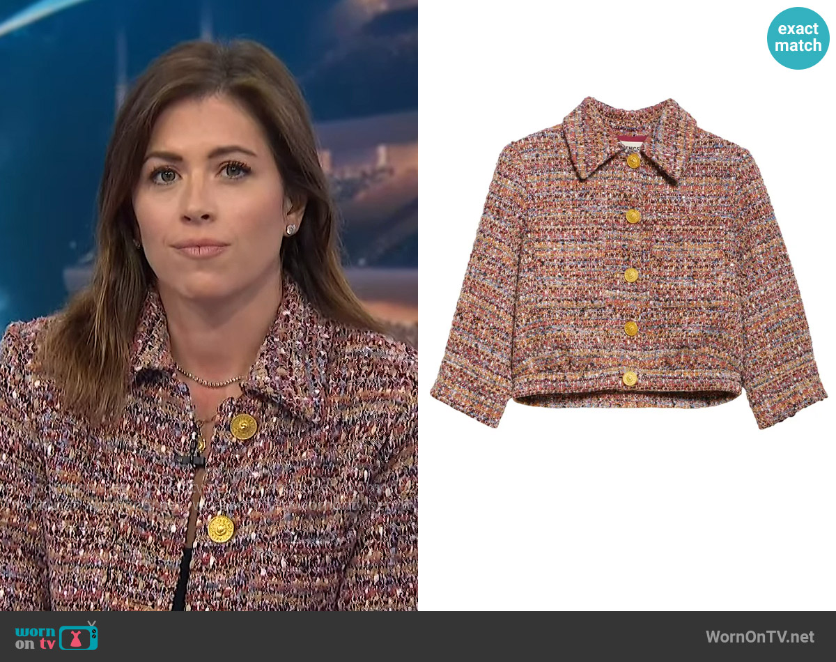 Chloe Melas's L'Agence jacket