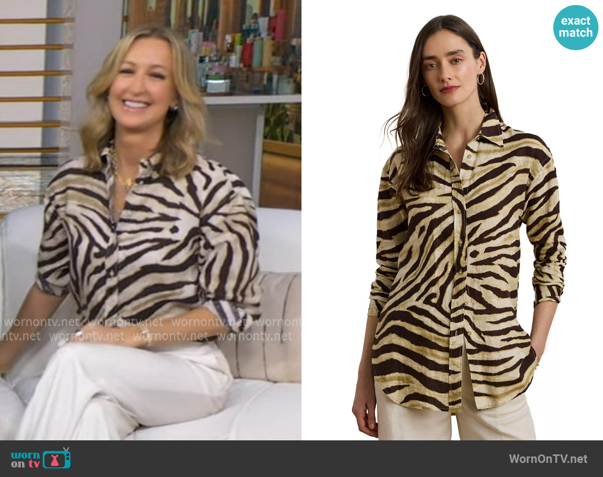 Lara's Lauren Ralph Lauren top
