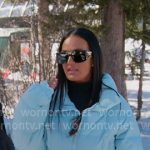 Lisa’s light blue Ski Suit on The Real Housewives of Salt Lake City Lisa’s light blue Ski Suit on The Real Housewives of Salt Lake City