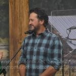 Luke Bryan's blue checked shirt on Good Morning America Luke Bryan's blue checked shirt on Good Morning America