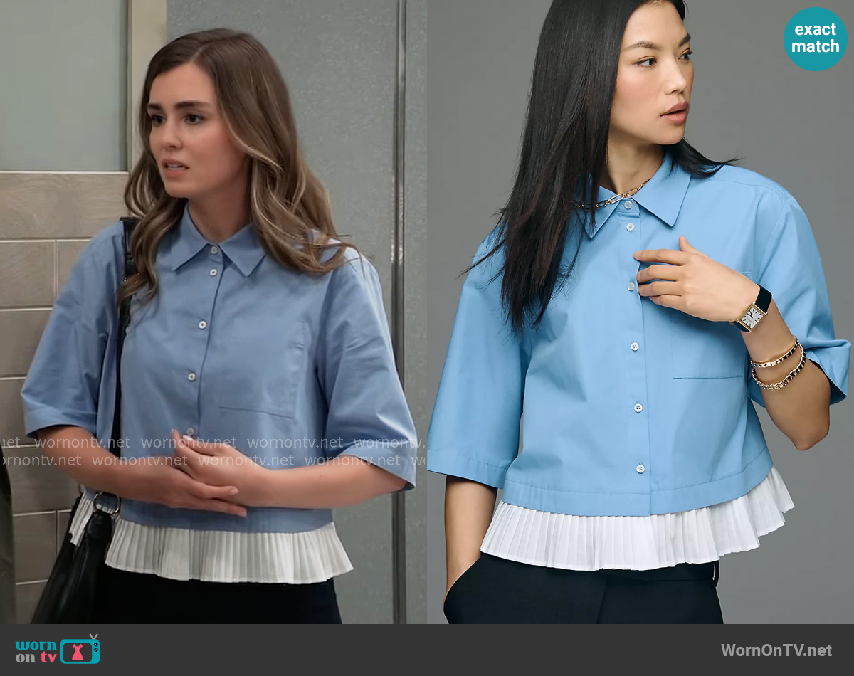 Emma's Maeve at Anthropologie top