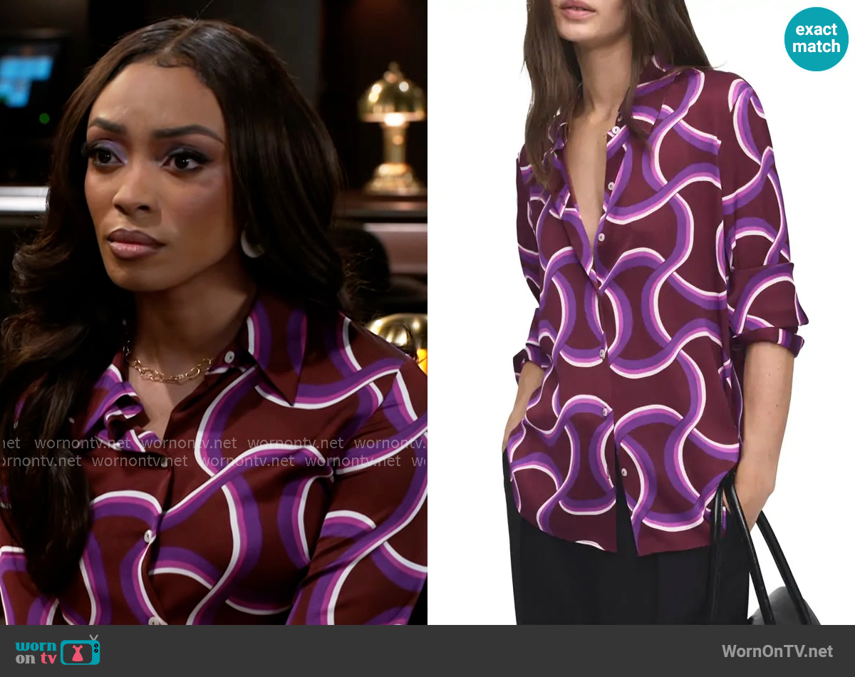 Madison's Mango top