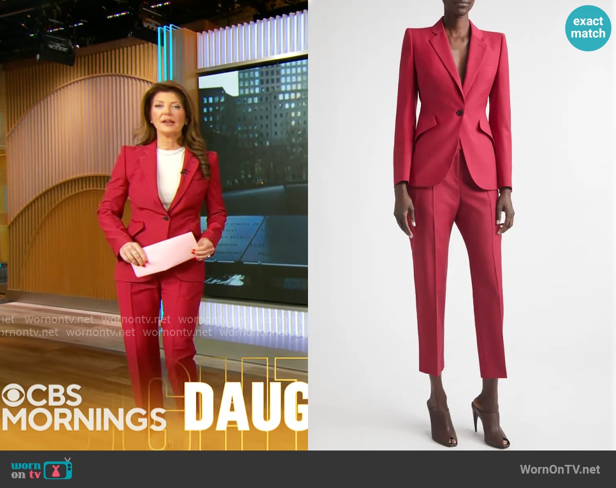 Norah O'Donnell's McQueen jacket