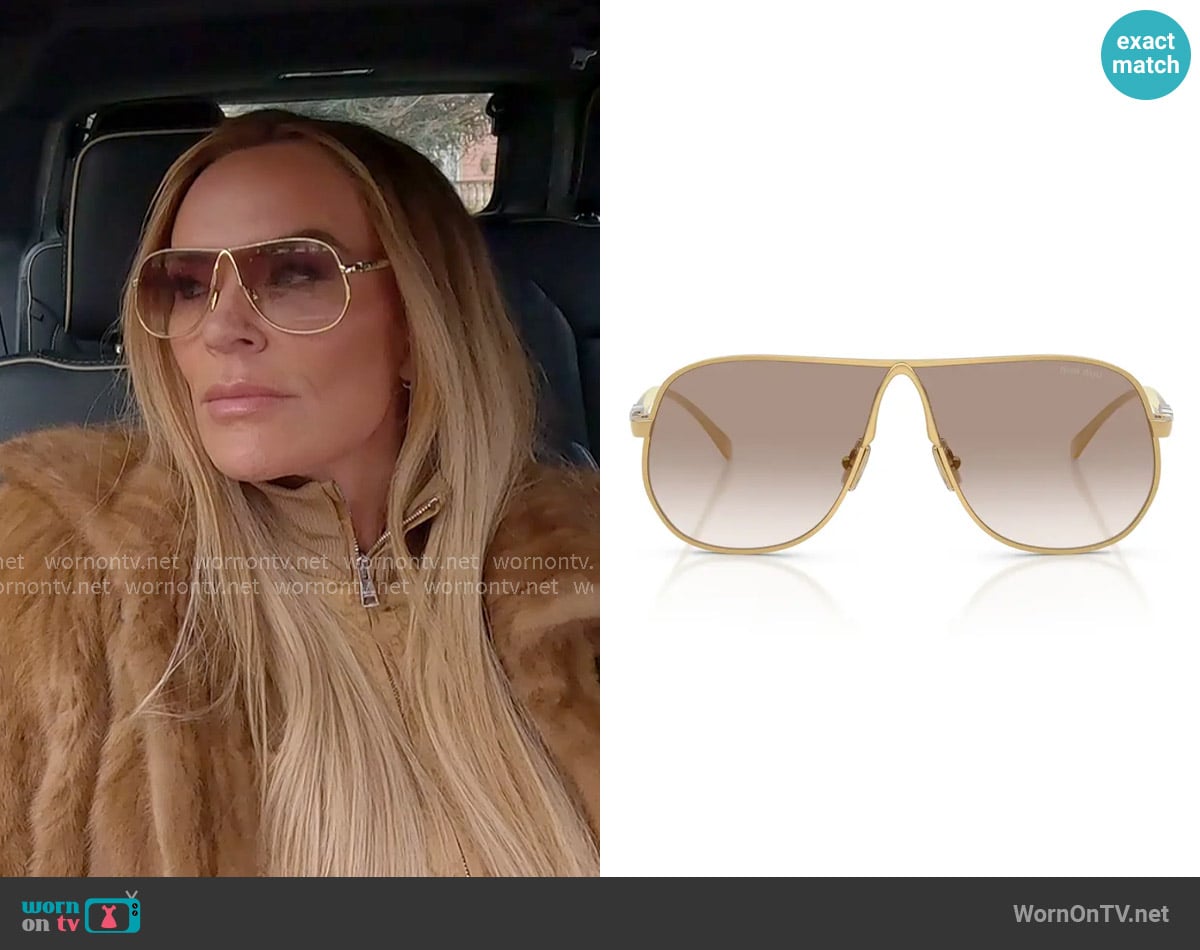 Heather's Miu Miu sunglasses