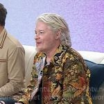 Philip Sweet’s patchwork jacket on Today Philip Sweet’s patchwork jacket on Today