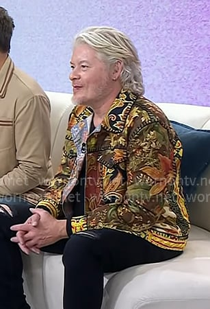 Philip Sweet’s patchwork jacket on Today