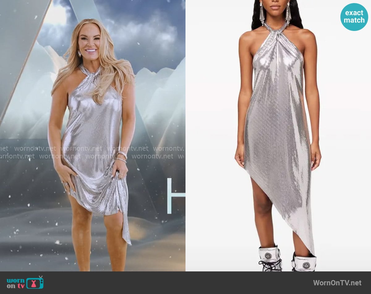 Heather's Rabanne dress