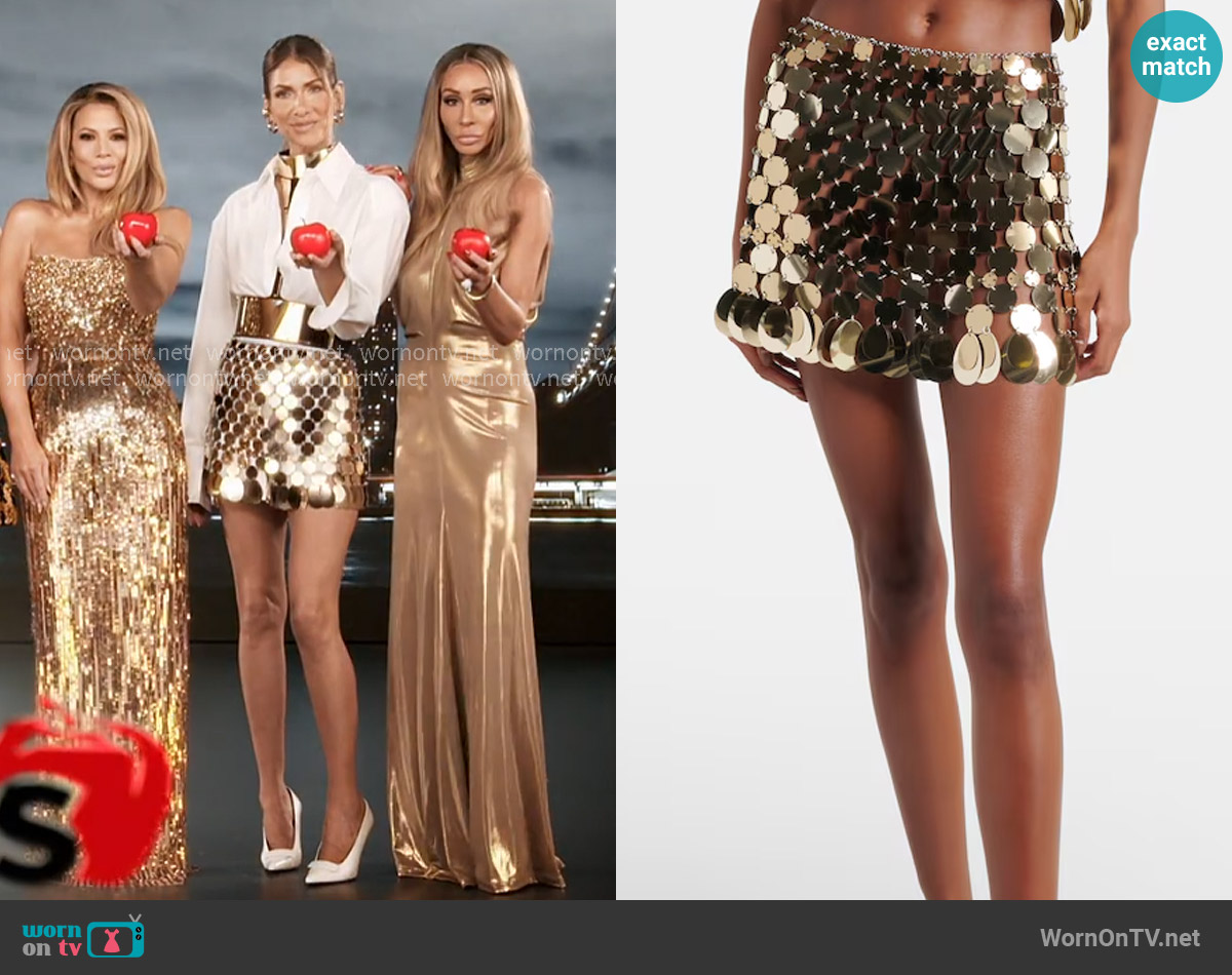 Erin's Rabanne skirt