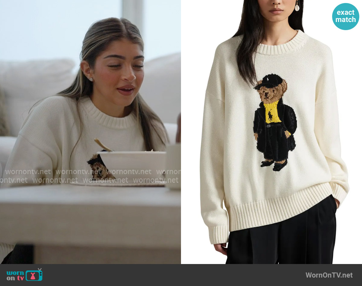 Gia's Ralph Lauren sweater