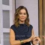 Rebecca’s gold metal cuff on Good Morning America Rebecca’s gold metal cuff on Good Morning America