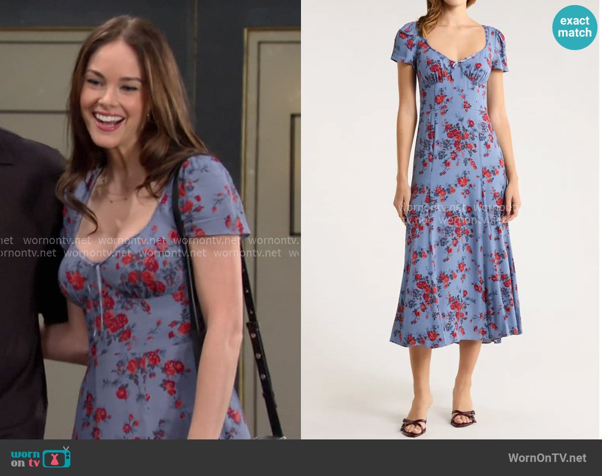 Stephanie's Reformation dress