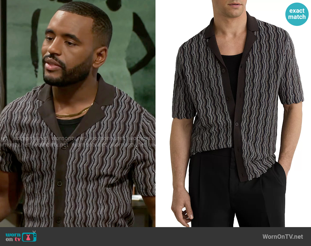 Andre's Reiss shirt Andre's Reiss shirt