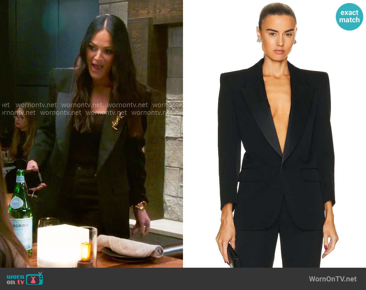 Lisa's Saint Laurent jacket