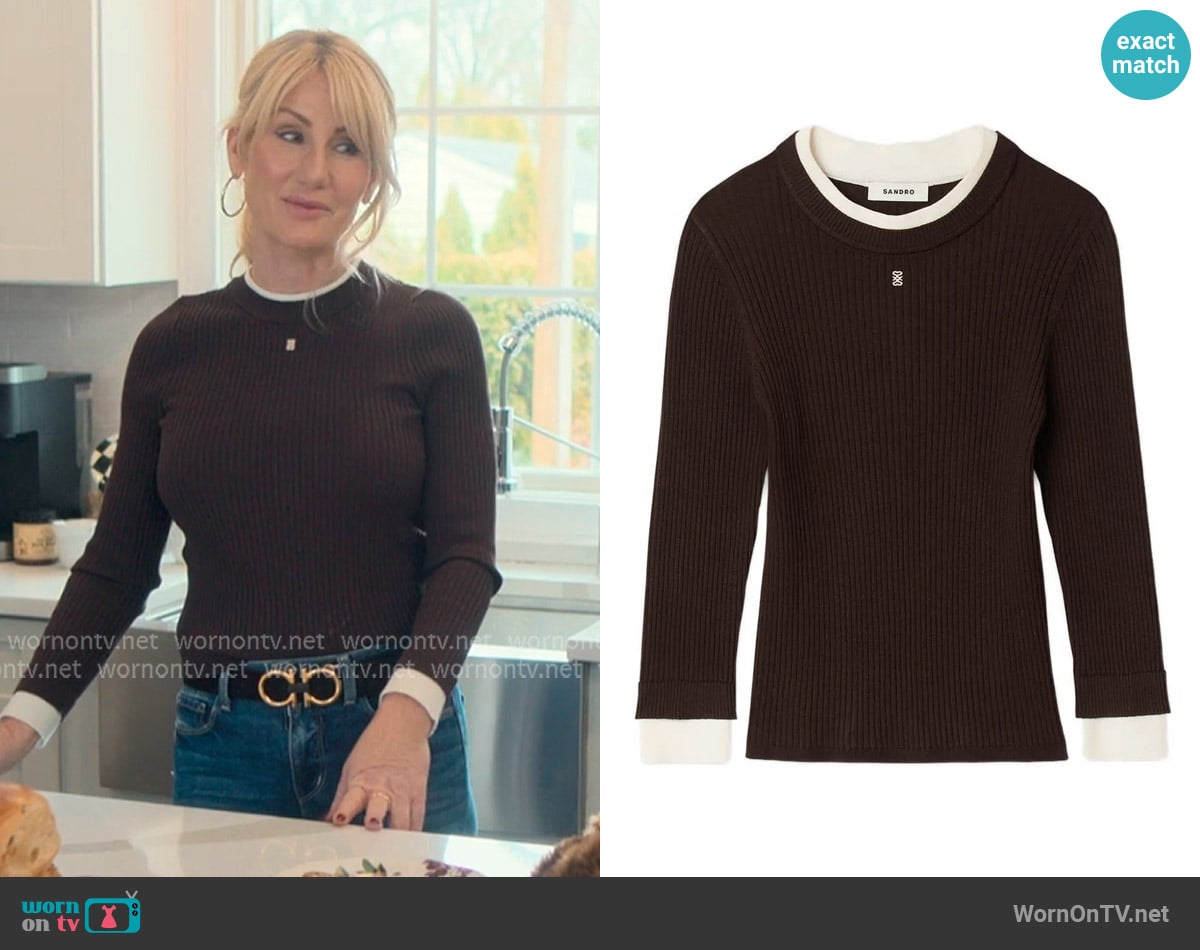 Alisa's Sandro sweater