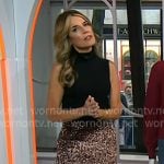 Savannah's brown sequin skirt on Today
