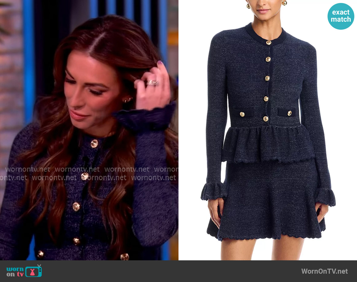 Alyssa's Self Portrait dress