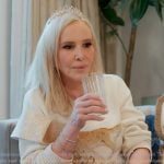 Shannon’s white dog graphic sweater on The Real Housewives of Orange County Shannon’s white dog graphic sweater on The Real Housewives of Orange County
