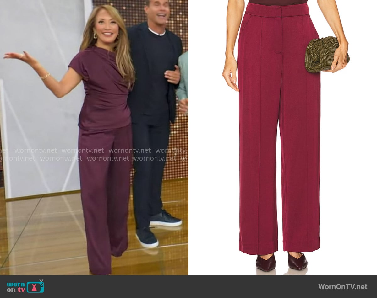 Carrie Ann Inaba's Simkhai pants Carrie Ann Inaba's Simkhai pants