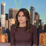 Sophie’s brown and blue ombre dress on Good Morning America Sophie’s brown and blue ombre dress on Good Morning America