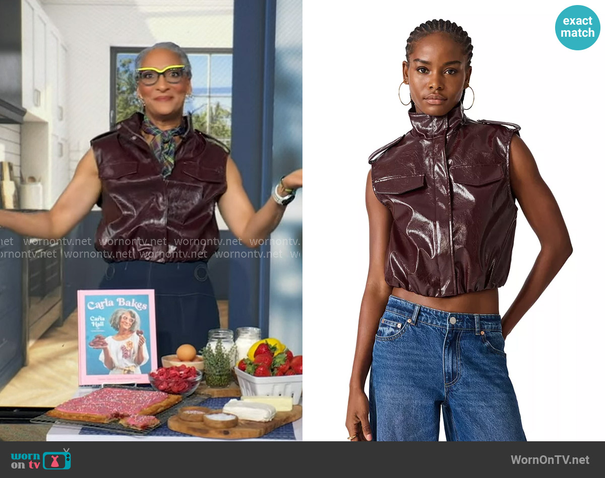 Carla Hall's Steve Madden vest