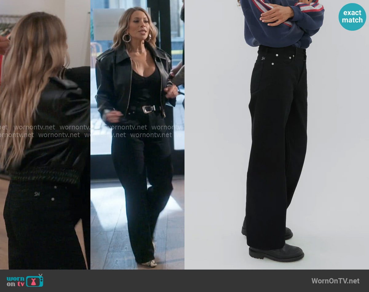 Still Here Everyday Jean in Black Black worn by Daisy Toye on The Real Housewives of New York City Still Here Everyday Jean in Black Black worn by Daisy Toye on The Real Housewives of New York City