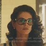 Susan’s brown eyeglasses on The Shards