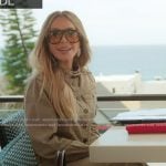 Tamra’s khaki jacket on The Real Housewives of Orange County Tamra’s khaki jacket on The Real Housewives of Orange County