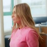 Tamra's pink crop top on The Real Housewives of Orange County