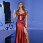 Taylor’s red satin corset dress on The Secret Lives of Mormon Wives Taylor’s red satin corset dress on The Secret Lives of Mormon Wives