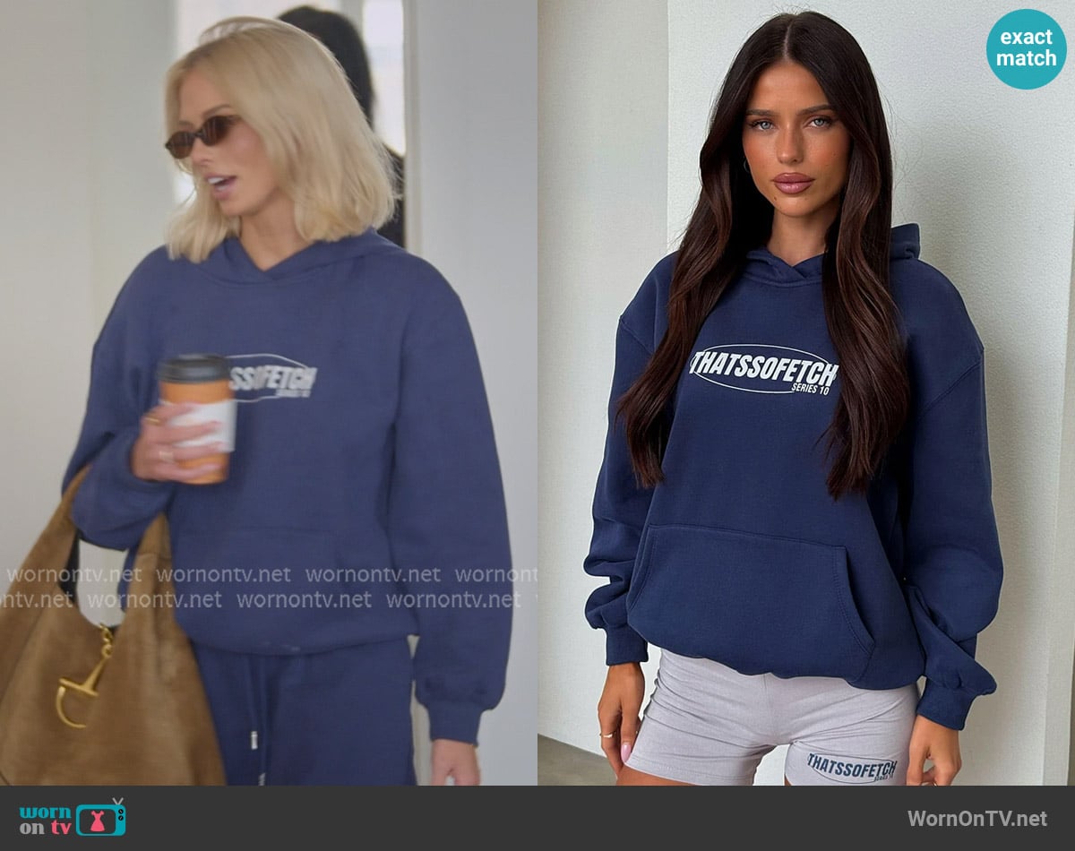 Miranda's Thatssofetch sweater