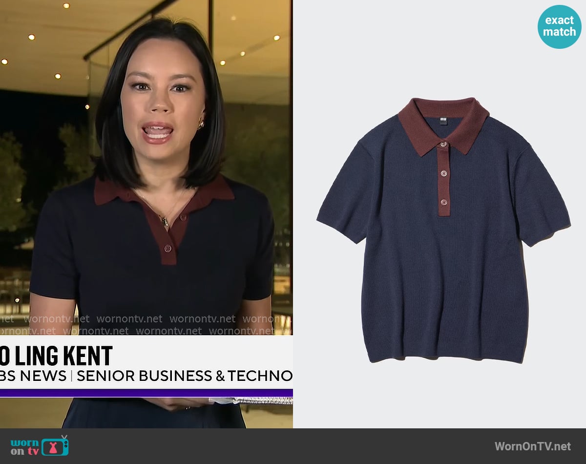 Jo Ling Kent's Uniqlo top Jo Ling Kent's Uniqlo top