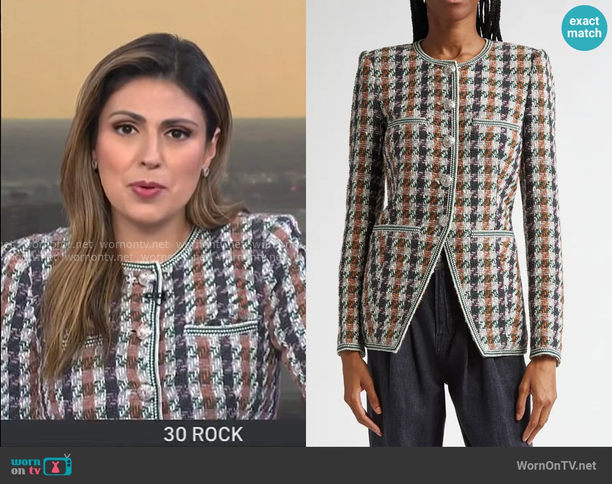 Rana Novini's Veronica Beard jacket Rana Novini's Veronica Beard jacket