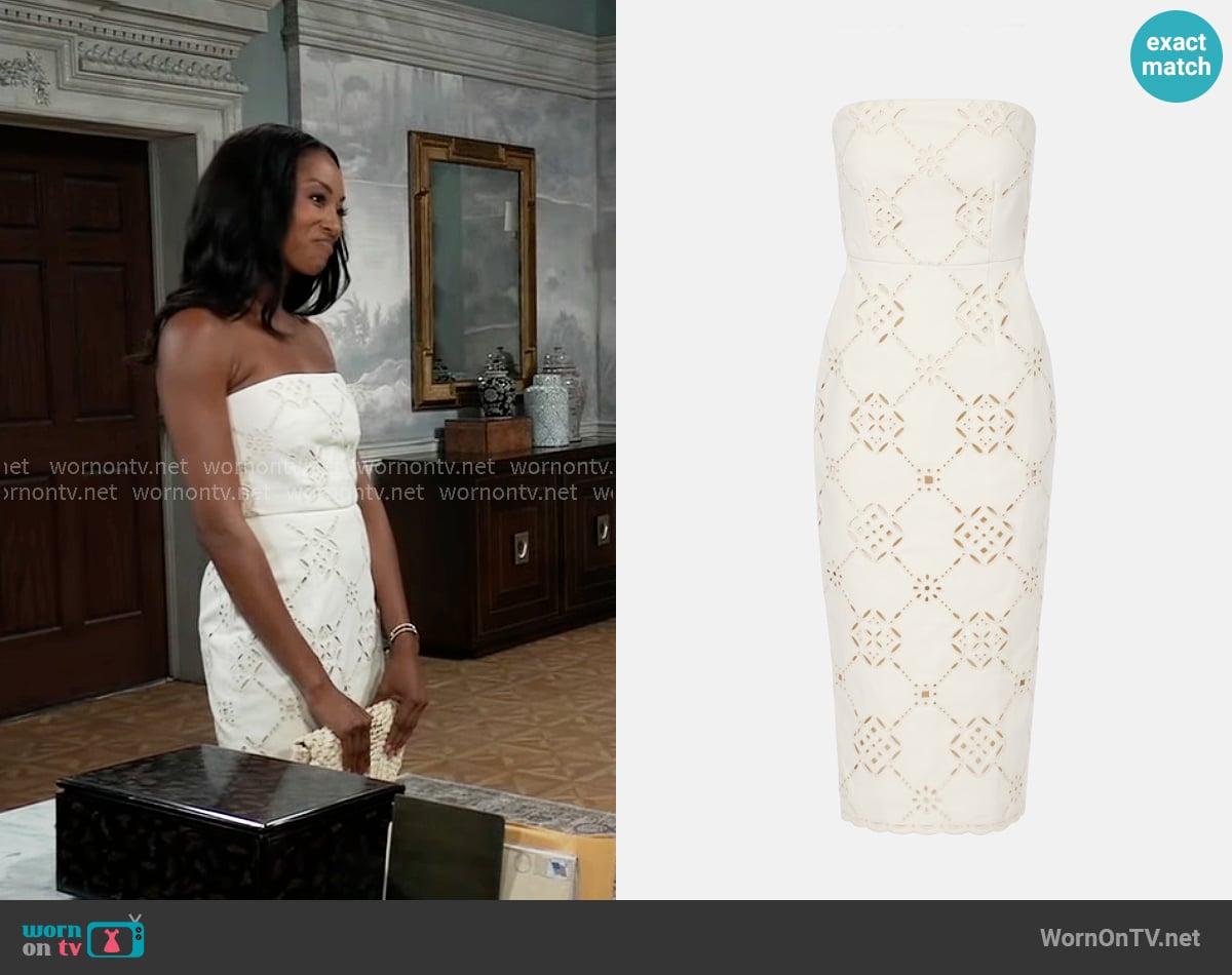 Jordan's Veronica Beard dress