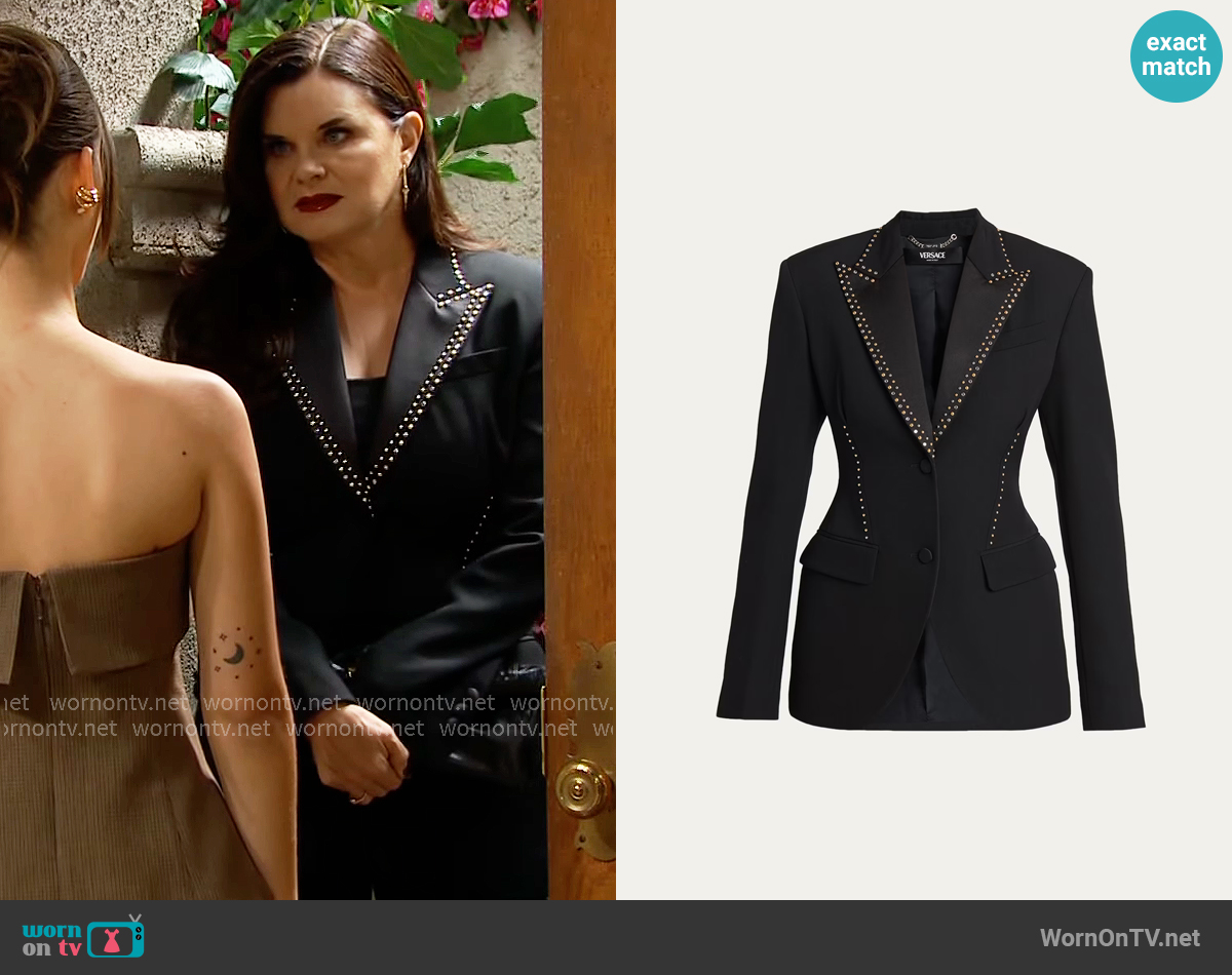 Katie's Versace jacket