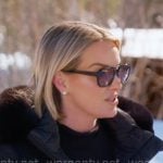 Whitney’s black fur trim ski jacket and fringed pants on The Real Housewives of Salt Lake City Whitney’s black fur trim ski jacket and fringed pants on The Real Housewives of Salt Lake City