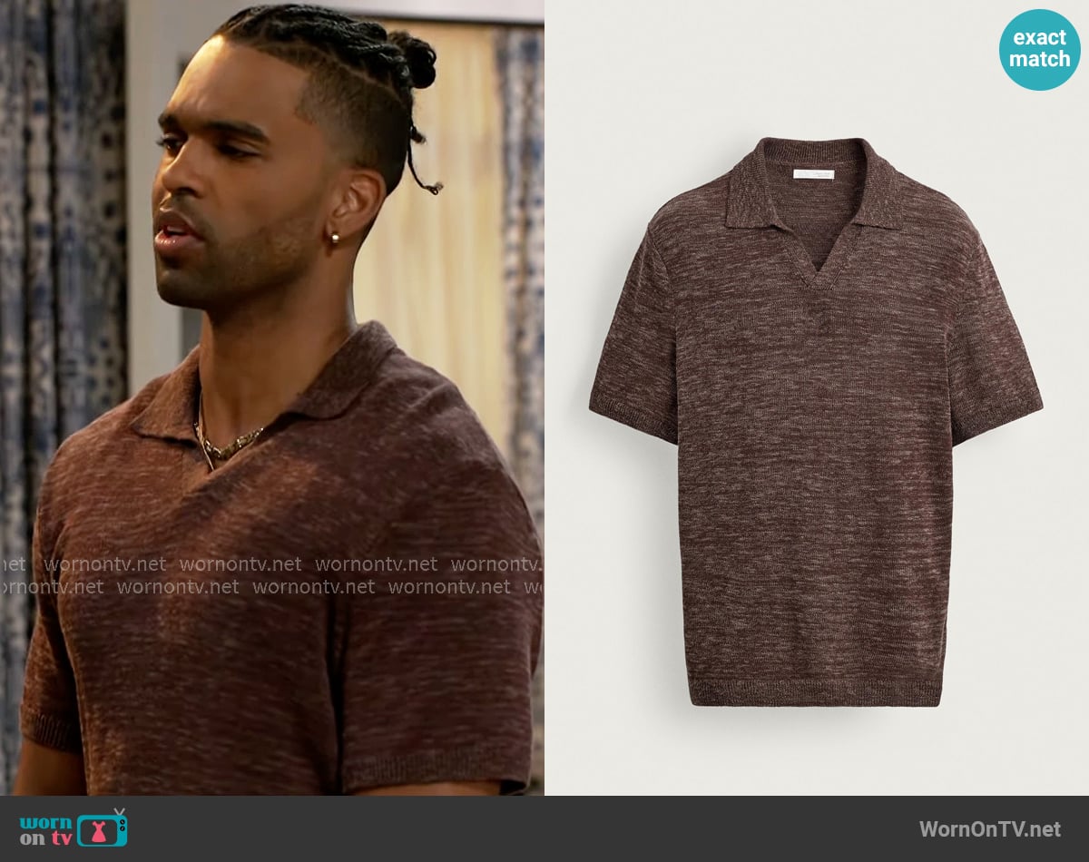 Izaiah's Zara shirt