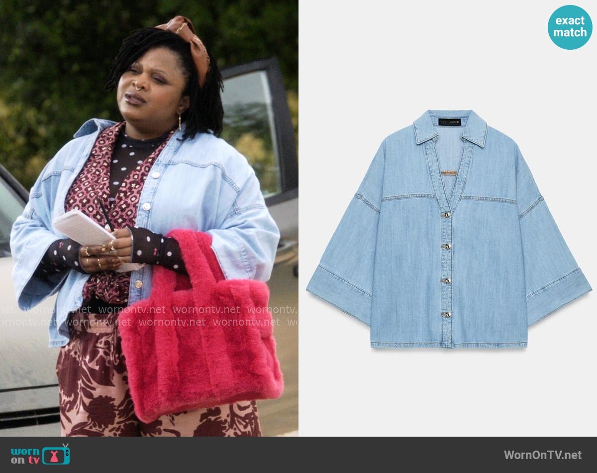 Adelola's Zara jacket