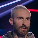 Adam's grey hoodie on The Voice
