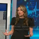 Allie Canal's black mini dress on NBC News Daily Allie Canal's black mini dress on NBC News Daily