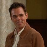 Billy’s brown suede jacket on The Young and the Restless