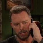 Brady's black v-neck sweater on Days of our Lives