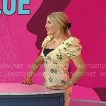 Busy Philipps's yellow floral maxi dress on Today Busy Philipps's yellow floral maxi dress on Today