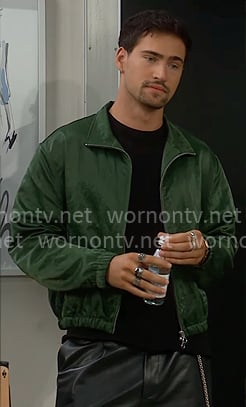 Deke's green jacket on The Bold and the Beautiful Deke's green jacket on The Bold and the Beautiful
