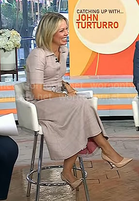 Dylan's beige heel pumps on Today
