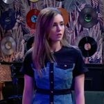 Emma’s denim dress on General Hospital Emma’s denim dress on General Hospital
